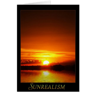 Cartão Placa série SUNREALISMO