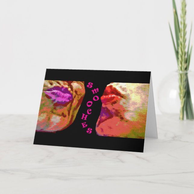 Cartão Placa SMOOCHES (Frente)