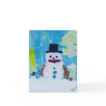 Placa Snowman