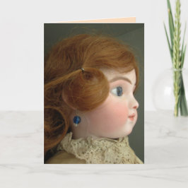 Cartão Placa Steiner Doll Best Wish - Vazio