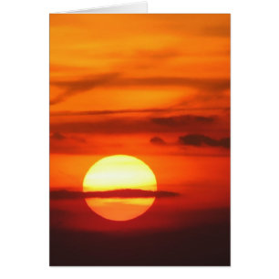 Cartão Placa Sunset Soak