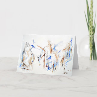 Cartão Placa "Suporte simples" da Expressão abstrato