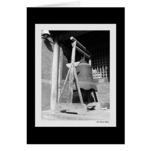 Cartão Placa Temple Bell