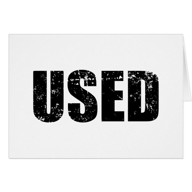 CARTÃO PLACA USADA (Frente Horizontal)