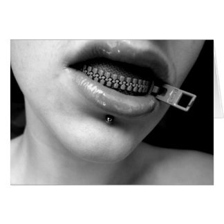 Cartão Placa Zip It