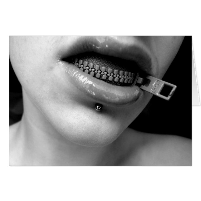 Cartão Placa Zip It (Frente Horizontal)