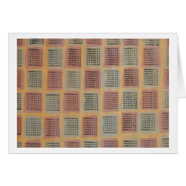 Cartão Placas de janela (Frente Horizontal)