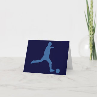 Cartão Placas de Nota Silhub de Futebol