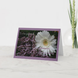 Cartão Placas de saudação inspiracionais com presentes de