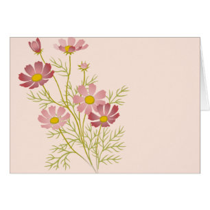 Cartão Placas Floral de Vazio All Occasion
