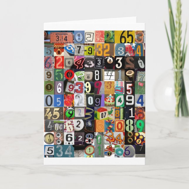 Cartão Places of Pi (Frente)