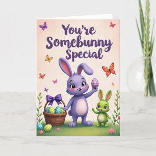 Cartão Plaid Egg Springtime