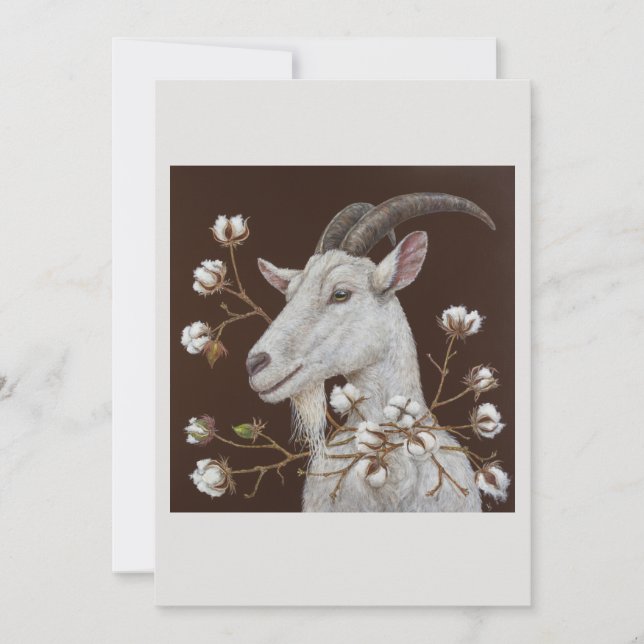 cartão plana de algodão (Frente)