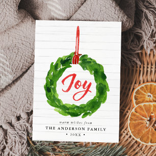 Cartão Plana De Feriado De Feriado Com Pintar À 