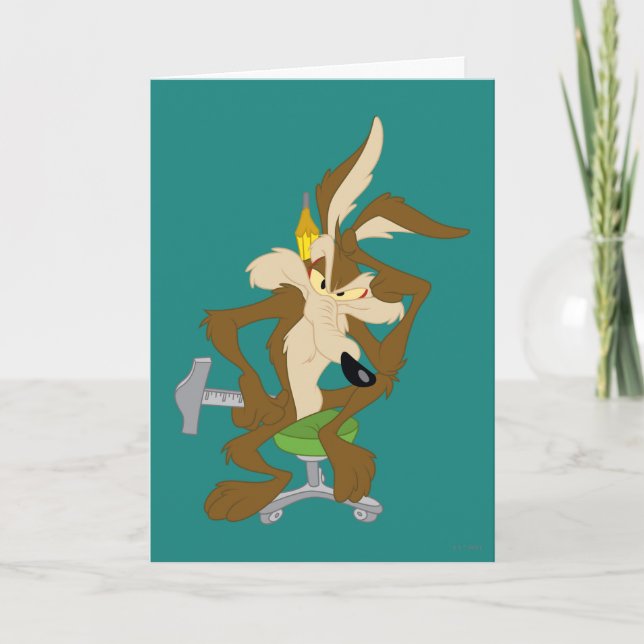 Cartão Planejamento do WILE E. COYOTE™ (Frente)