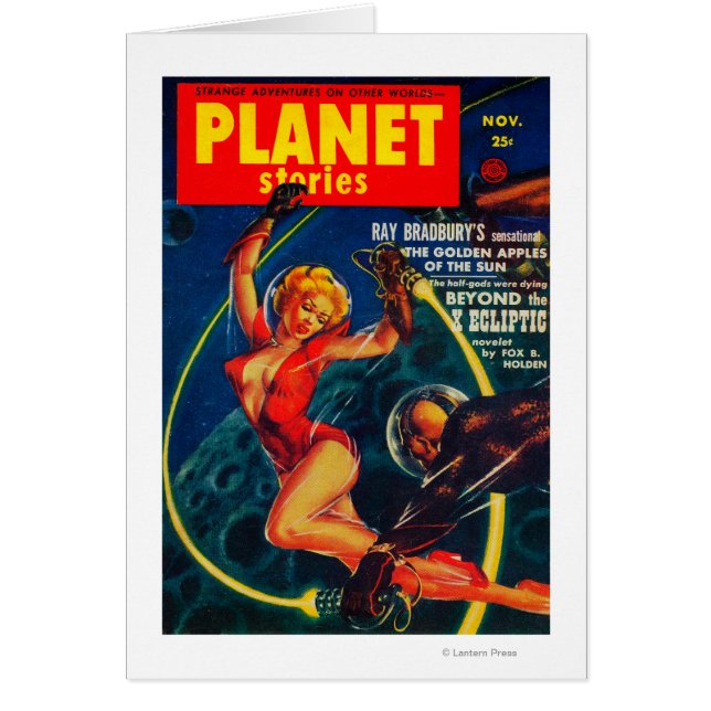 Cartão Planet Stories Magazine Cobrir 2 (Frente)