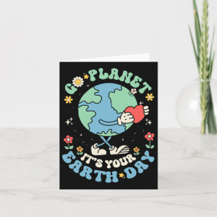Cartão Planeta Fofo É Seu Dia da Terra 2025 Professor Cri