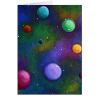 Cartão Planetas