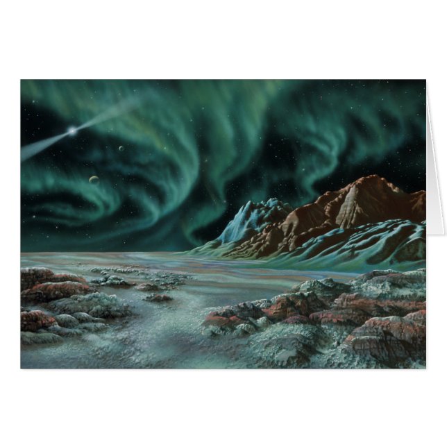 Cartão Planetas 1 do pulsar (Frente Horizontal)