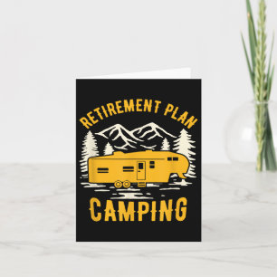 Cartão Plano De Aposentação - Camping - Para Campos De Ro