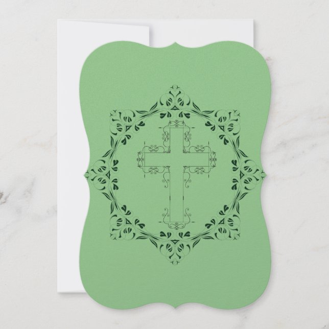 Cartão Plano de Apreciação Cruzada Sagrado ...... (Frente)