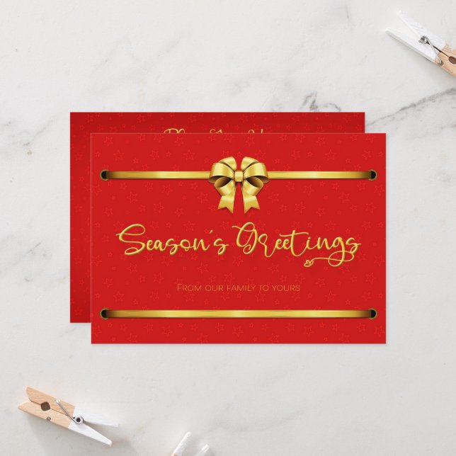 Cartão plano de convite à apresentação de saudaçõe (Frente/Verso In Situ)