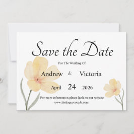 Cartão Plano de Salvar a Data