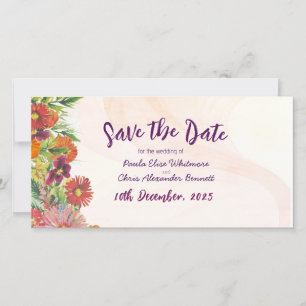 Cartão Plano de Salvar a Data do Casamento