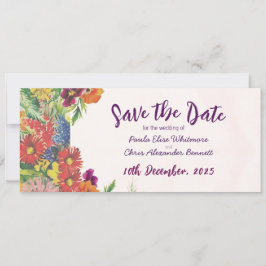Cartão Plano de Salvar a Data do Casamento