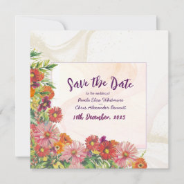 Cartão Plano de Salvar a Data do Casamento