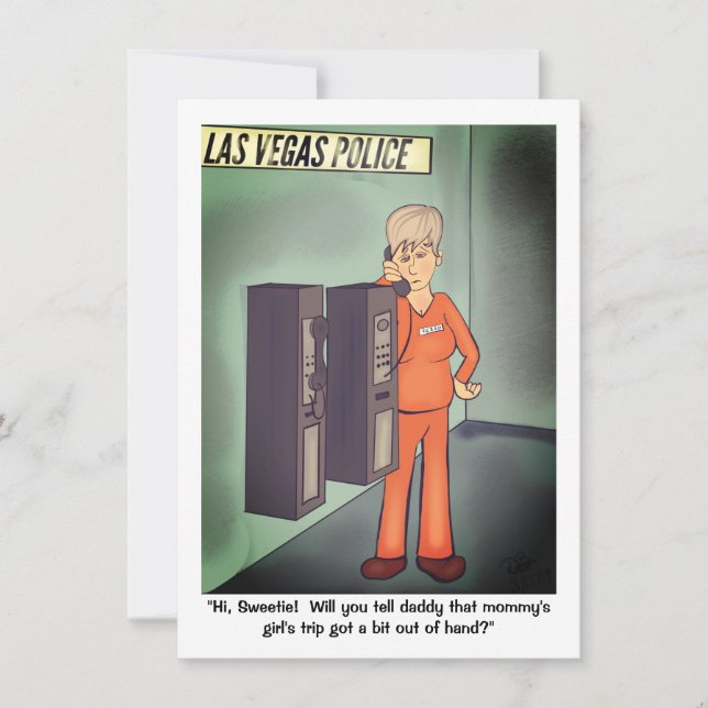 Cartão Plano Dia das Mães Noite das Meninas (Frente)