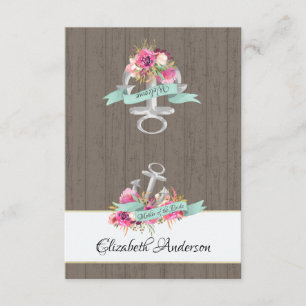 Cartão Plano DIY Starfish Ribbon e Renda