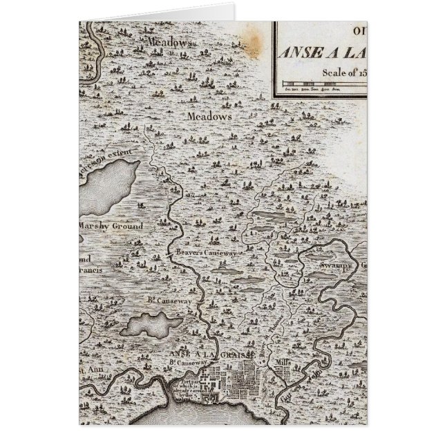 Cartão Plano do Forte de Nova Madrid (Frente)