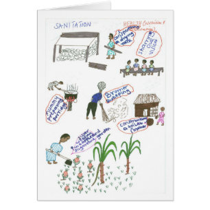 Cartão Plano do saneamento de Cleophus