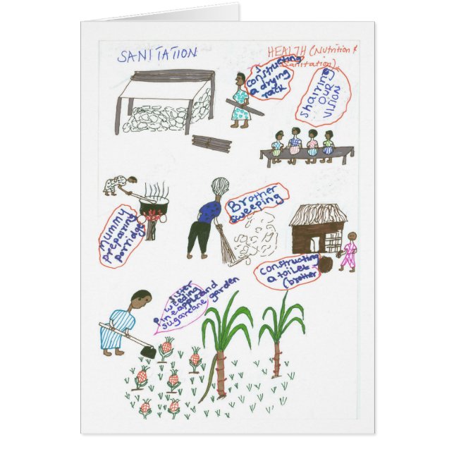 Cartão Plano do saneamento de Cleophus (Frente)