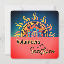 Cartão Plano do Voluntário Sol