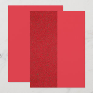 Cartão Plano Duo Vermelho Tomate – Design Personal