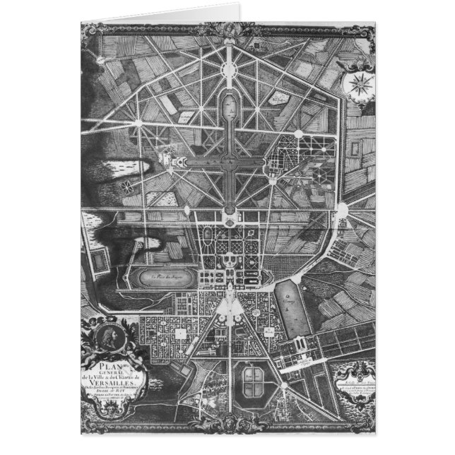 Cartão Plano geral da cidade e do castelo de (Frente)