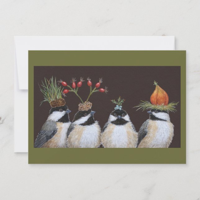 Cartão plano Hannah (Frente)