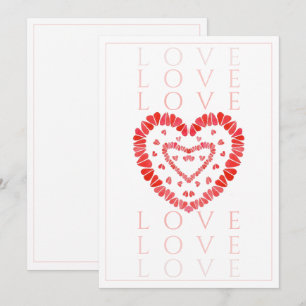 Cartão Plano LOVE 5x7