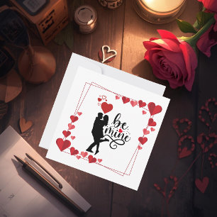 Cartão Plano Personalizado Vibrações de Amor