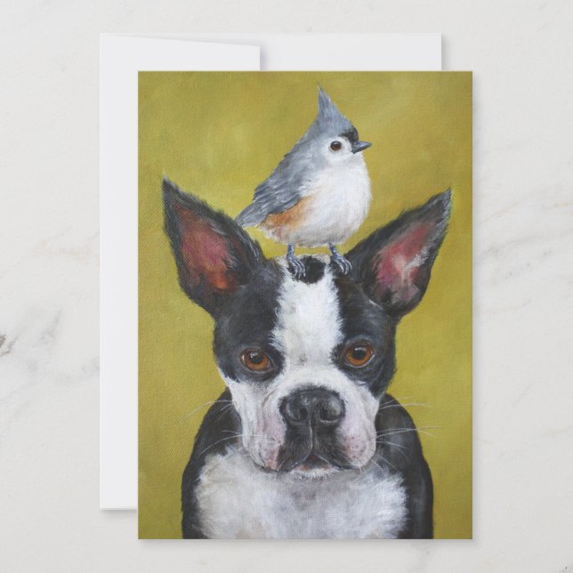 Cartão plano Rosebud e Samantha (Frente)