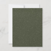 Cartão Plano Verde com Musgo Manchado – Personaliz
