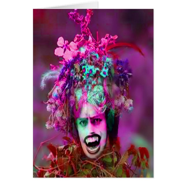 Cartão Planta de Vampiro (Frente)