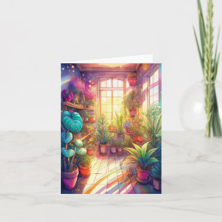 Cartão Planta Magia