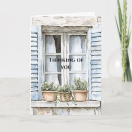 Cartão Plantas da Janela Sicilianas pensando em você