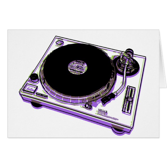 Cartão Plataforma giratória (Frente Horizontal)