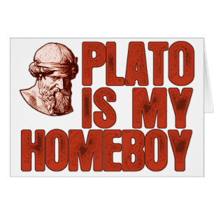 Cartão Plato é meu ficar em casa