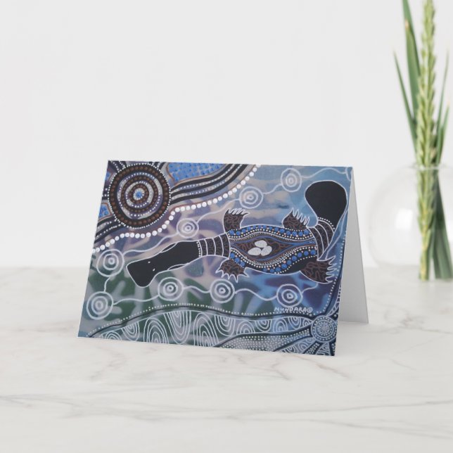 Cartão PLATYPUS DREAMING Card (Frente)