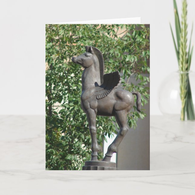 Cartão Plaza - Cavalo Marcado (Frente)